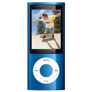 Apple Ipod 5th Gen Nano MC037 Blue 8Gb With Camera and Radio Preview